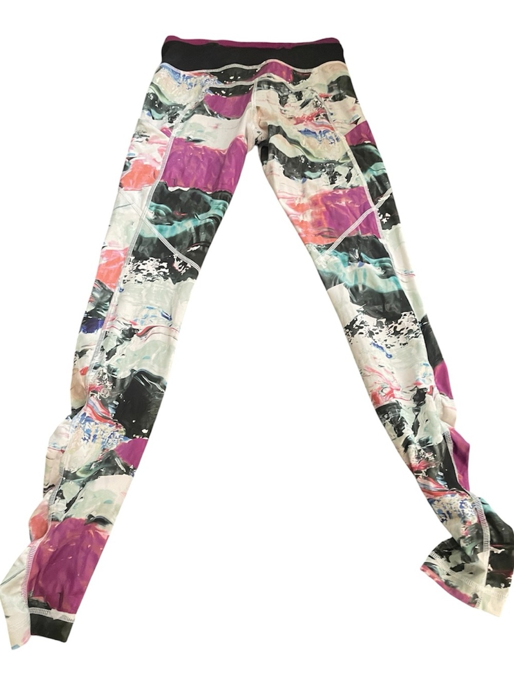 Lululemon Women’s Multicolor Abstract Print Leggings